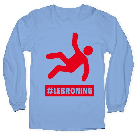 Lebroning (Red) Longsleeve Tee